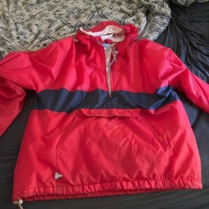 Unisex pullover windbreaker